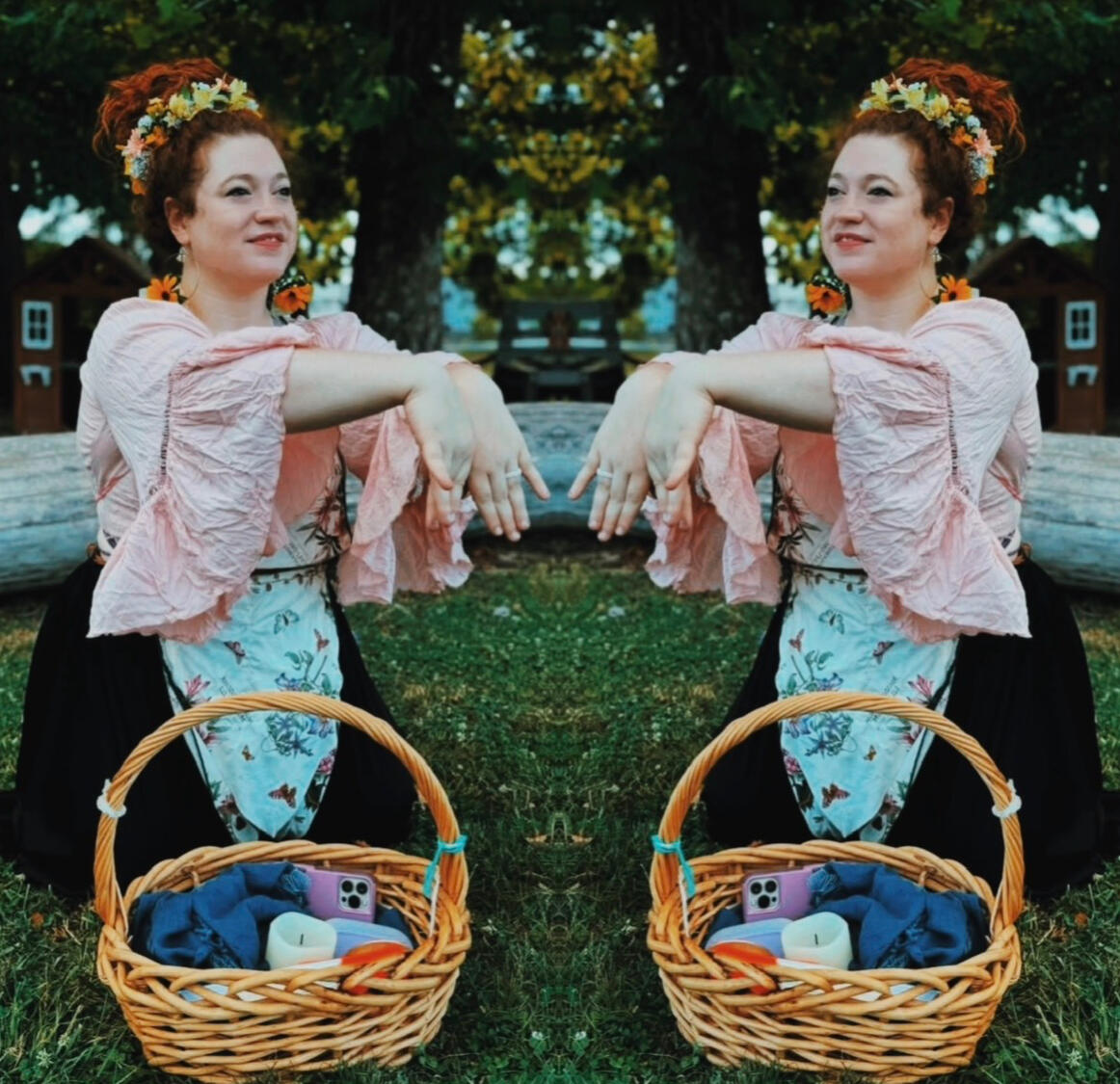 Click to see Ginnie Fae teaching a children’s fairy dance class